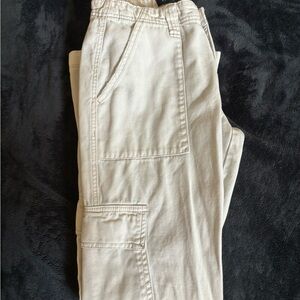 Aeropostale Low Rise Flare Utility Cargo Pants Size 4